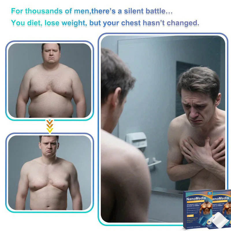 🏆20K+ SOLD LAST WEEK! 🌿CHEST FAT BURNING FIRMING PATCH (Set of 18)-8JX3