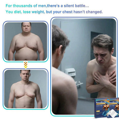 🏆20K+ SOLD LAST WEEK! 🌿CHEST FAT BURNING FIRMING PATCH (Set of 18)-8JX3