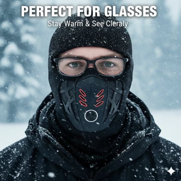 🔥Hot Sale 49% OFF🔥Winter Rider Warm Anti-Haze Balaclava Full Face Mask