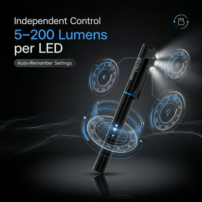 💡 QuiqLite LiteStick – Ultimate Hands-Free Wearable Safety Light