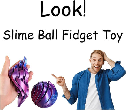 🔥LAST DAY 50% OFF - 🥹3D Printing Slime Ball Fidget Toy👍🎁Mood-Soothing Stress Relief