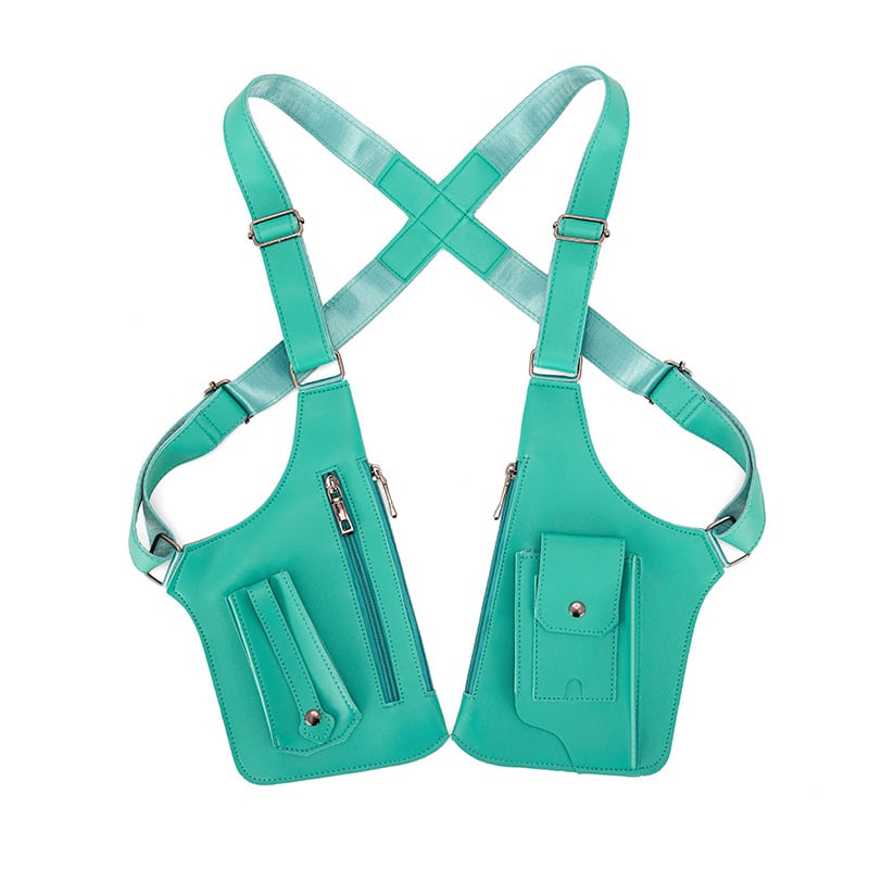 Adjustable Underarm Shoulder Bag for Men and Women - Anti-theft Hidden Storage for Cell Phones and Other Hunting and Outdoor Gear, Premium Leather. Crossbody Fanny Pack Lightweight Pockets