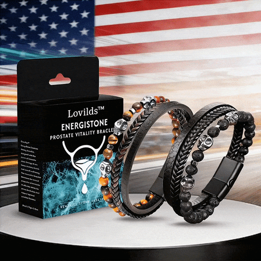 【 ✨Official Brand Store ✨】LOVILDS™ EnergiStone Prostate Vitality Bracelet💖Limited Time Discount🔥🔥