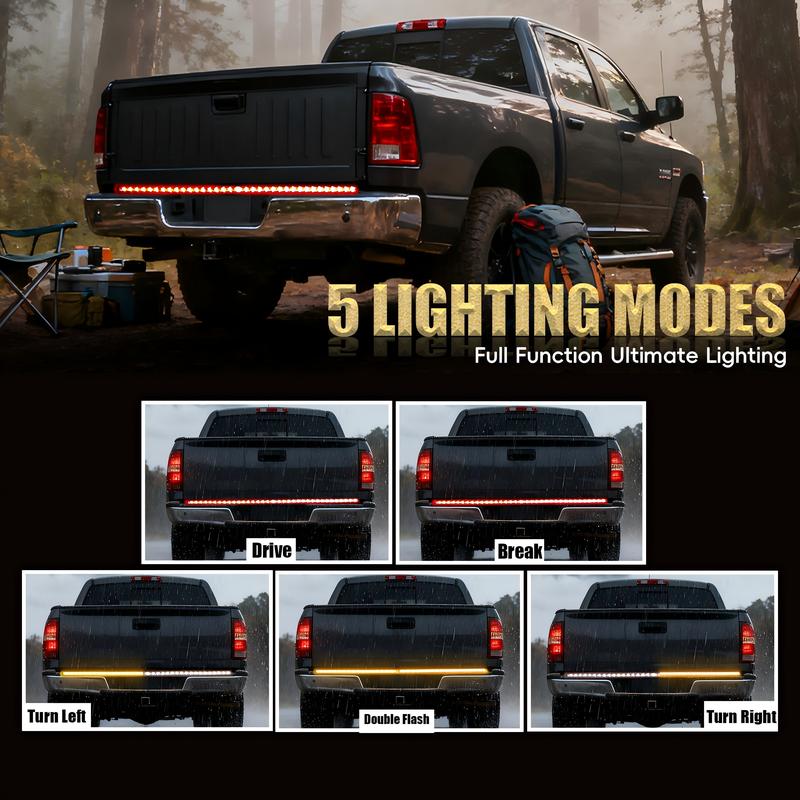 🔥Hot Sale 49% OFF - 60-Inch LED Tailgate Light Bar Strip✨Universal Fit for Trucks, SUVs & Cars