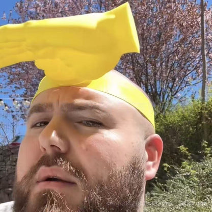 🧢 The Ultimate Sun-Defying Headband: Your Hilarious, Hands-Free Shade Solution!