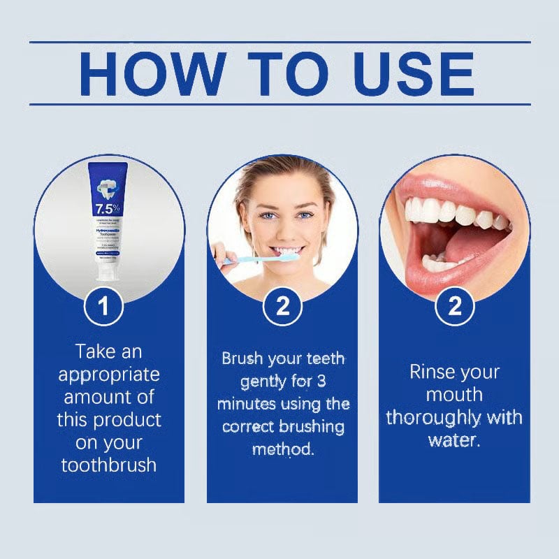 🔥2025 Upgraded Nano-Hydroxyapatite 7.5% Fluoride-Free Restorative Oral Care Toothpaste