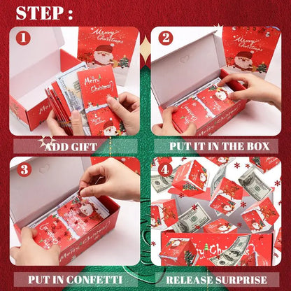 🎁 Surprise Explosion Gift Box for Money 💰: The Ultimate Unboxing Experience! ✨