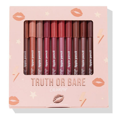 CoourPop® Lippie Pencil Vault - 10 Nude Shade Collection