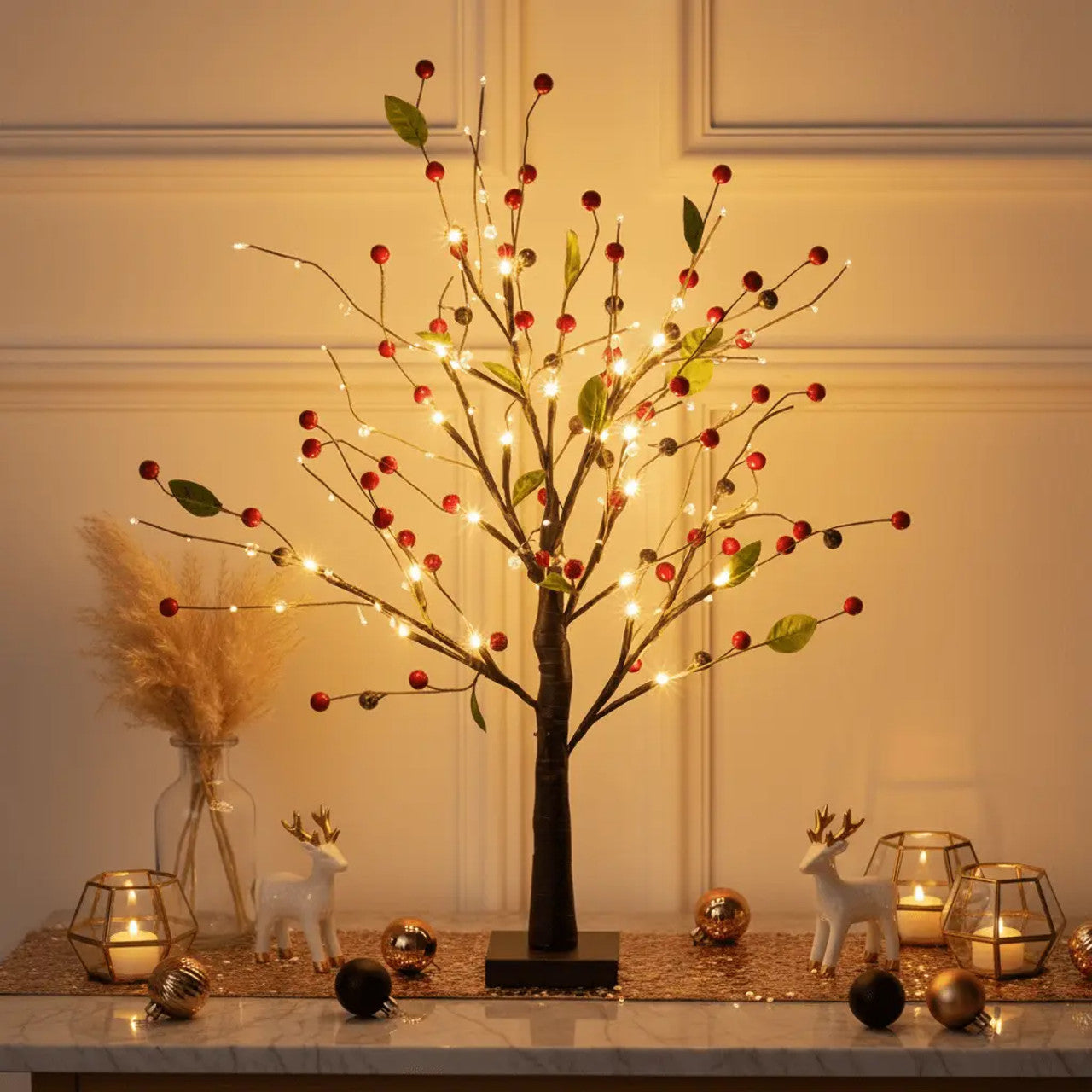 Red Berry Blossom Tree