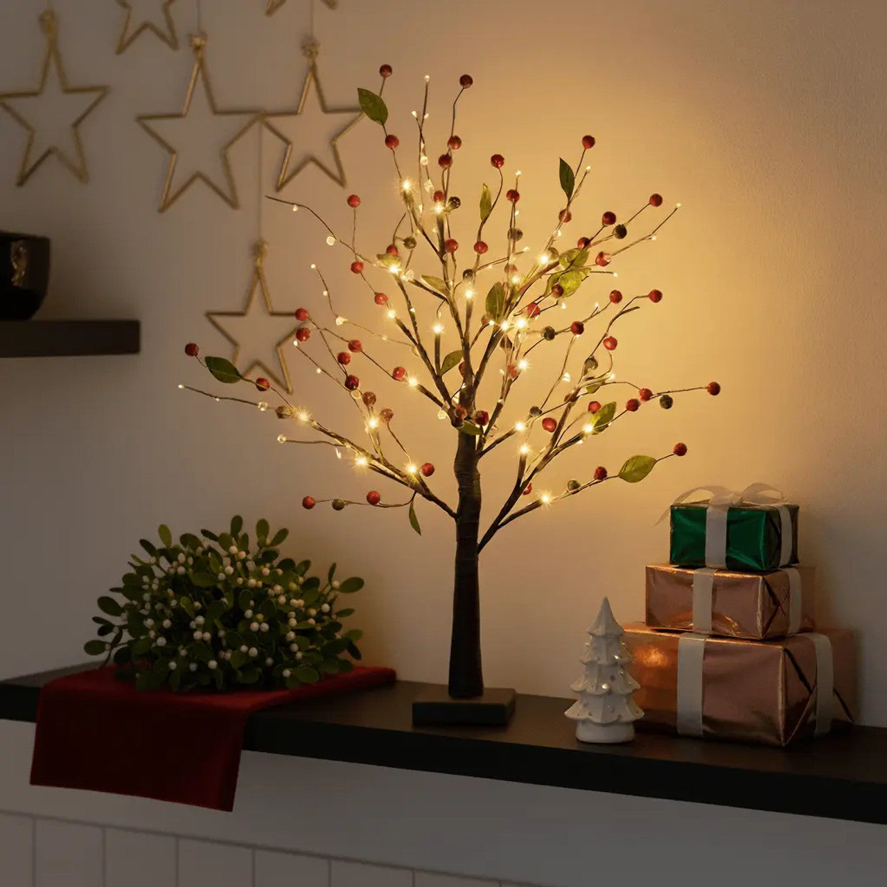Red Berry Blossom Tree