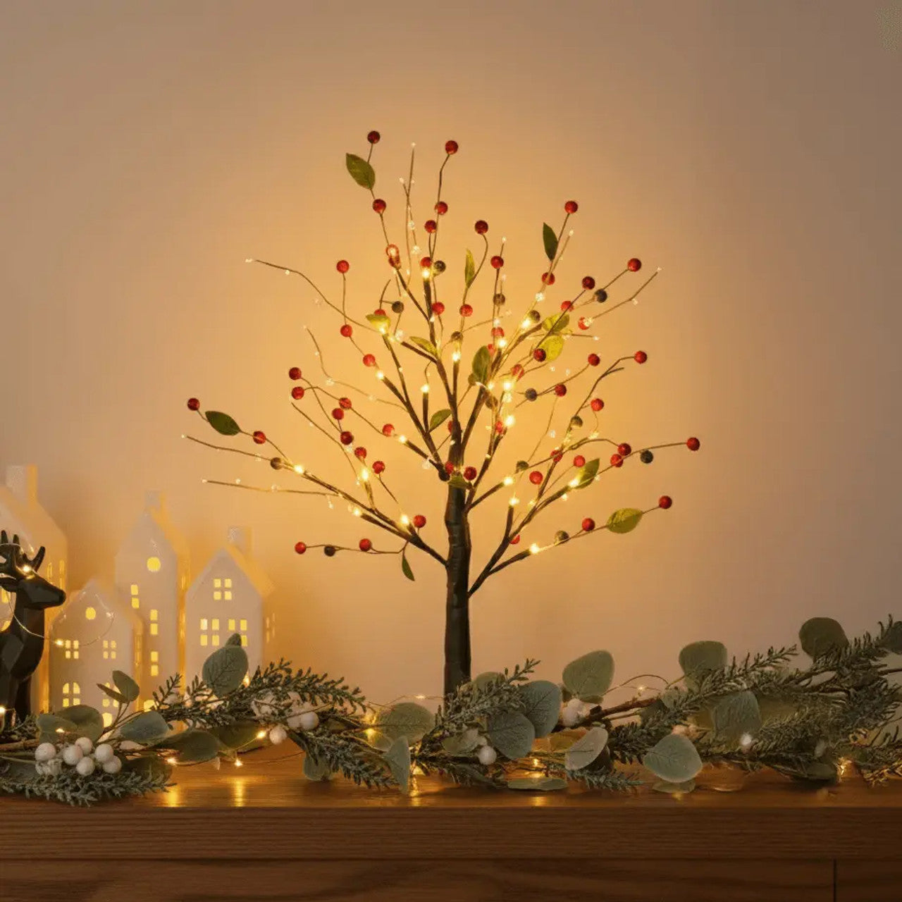 Red Berry Blossom Tree