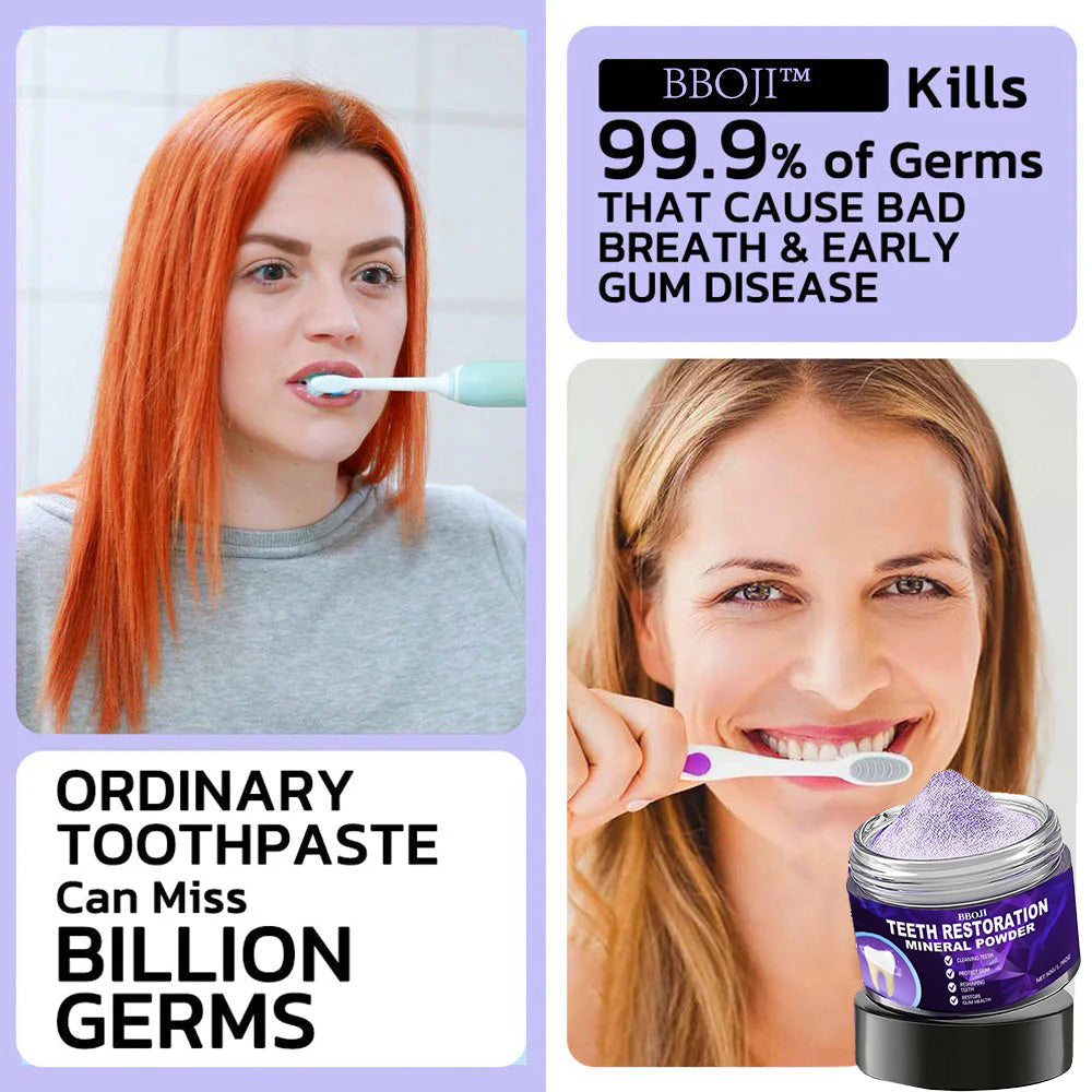 🦷 🚨 Last Day! 75% OFF BBOJI™ Teeth Restoration Mineral Powder