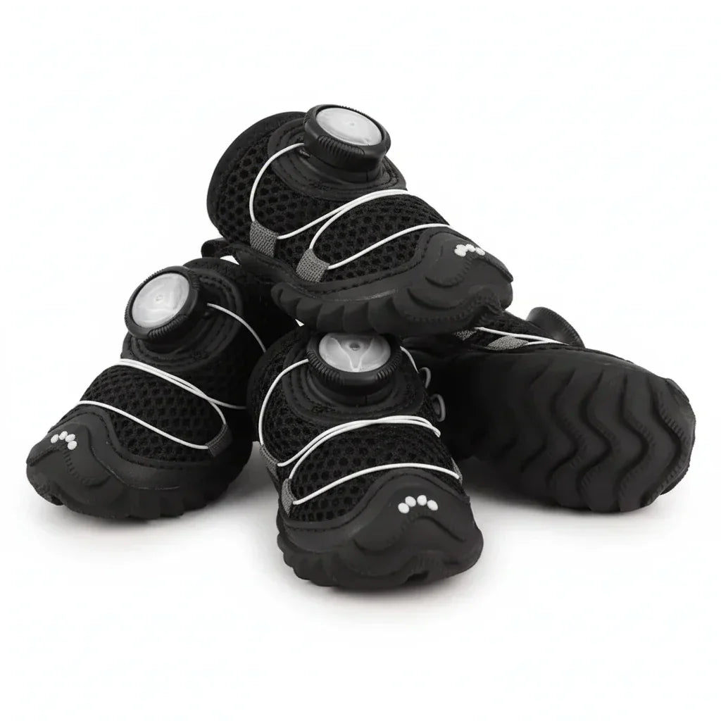 🐶 All-Weather Protective Dog Shoes – Waterproof, Non-Slip & Breathable Paw Protection for Every Season 🌦️